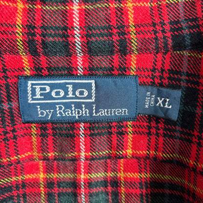 00's Polo Ralph Lauren ネルシャツ (XL)/A0978SH-SO