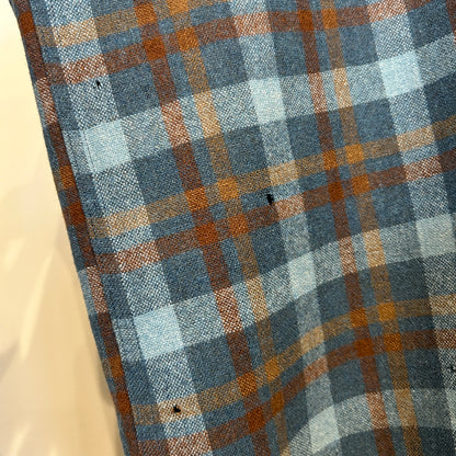 70's Pendleton ペンドルトン ボードシャツ オープンカラー 青(XL)/A8244SH-SO