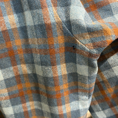 70's Pendleton ペンドルトン ボードシャツ オープンカラー 青(XL)/A8244SH-SO