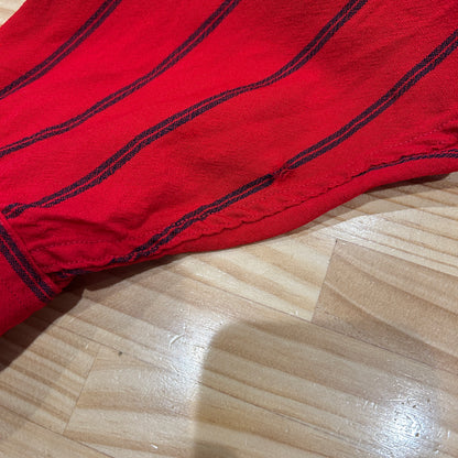 60's Sir Pendleton ペンドルトン ウールストライプシャツ レッド/ネイビー(L)/C0374SH-SO