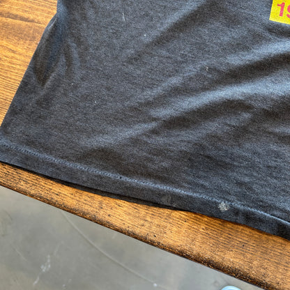 80's TESLA テスラ1989 World Tour Tシャツ 黒(XL)/A6689T-SO