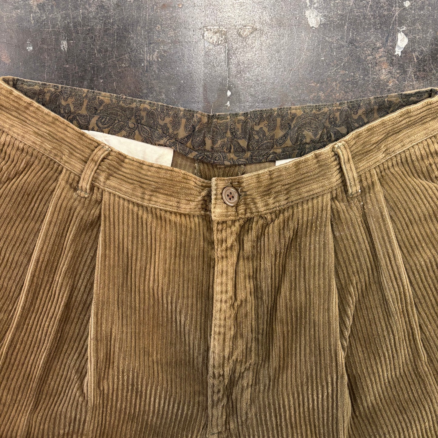 90's GAP ギャップ  コーデュロイ パンツ カーキ (W34/L30) /B1372P-SO