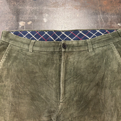 00's Brooks Brothers 346 コーデュロイ パンツ 深緑  (W35/L30) /B1036P-SO
