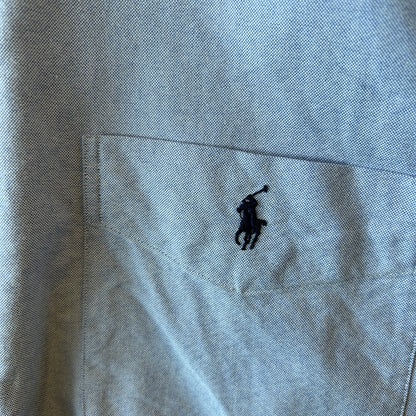 Ralph Lauren ラルフローレン "BIG SHIRT" オックスフォードシャツ ボタンダウン ブルー(L)/C0623SH-SO