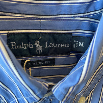 Ralph Lauren ラルフローレン "CLASSIC FIT"ストライプシャツ (M)/A8025SH-SO