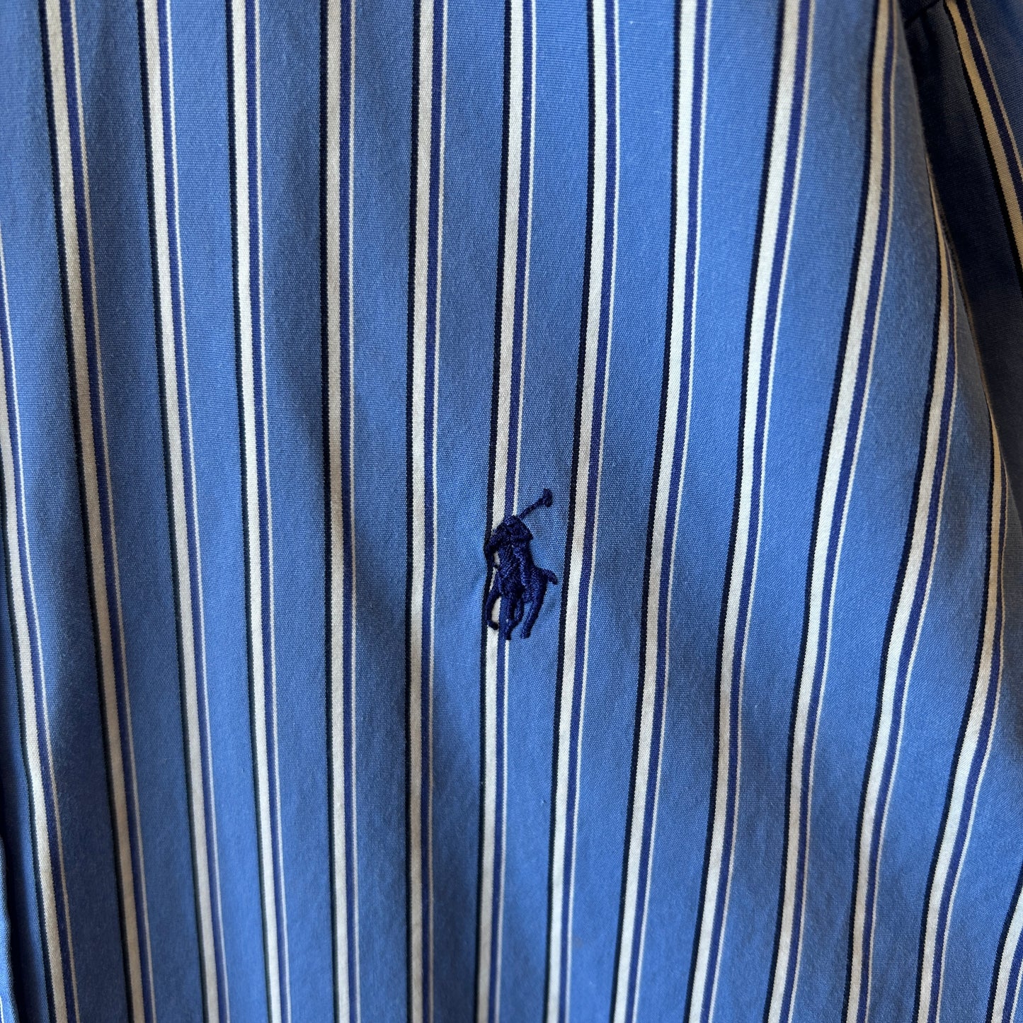 Ralph Lauren ラルフローレン "CLASSIC FIT"ストライプシャツ (M)/A8025SH-SO