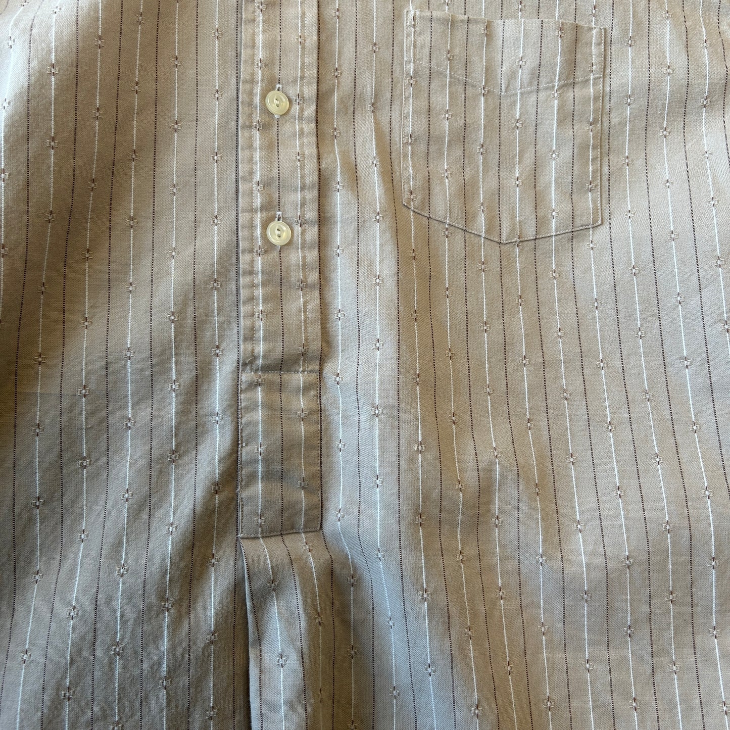 Ralph Lauren ラルフローレン ”AFTON"プルオーバーストライプシャツ (XL)/A2516SH-SO