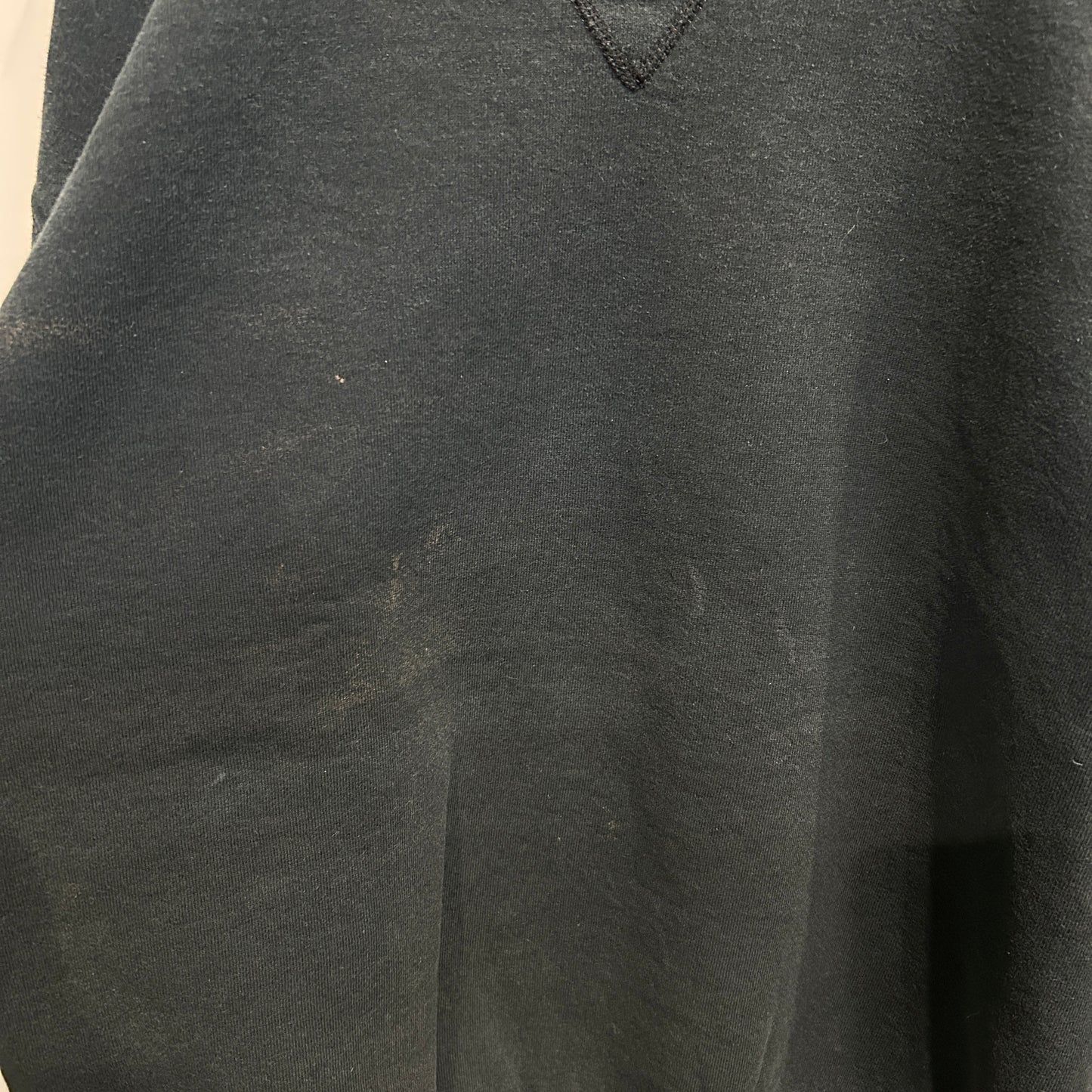 90's Russell Athletic ラッセル　ブランクスウェット 無地 USA製 黒(M)/A9046S-SO