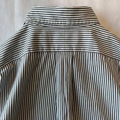 Ralph Lauren ラルフローレン "YARMOUTH"ストライプシャツ 白グレー(16 1/2)/A8049SH-SO