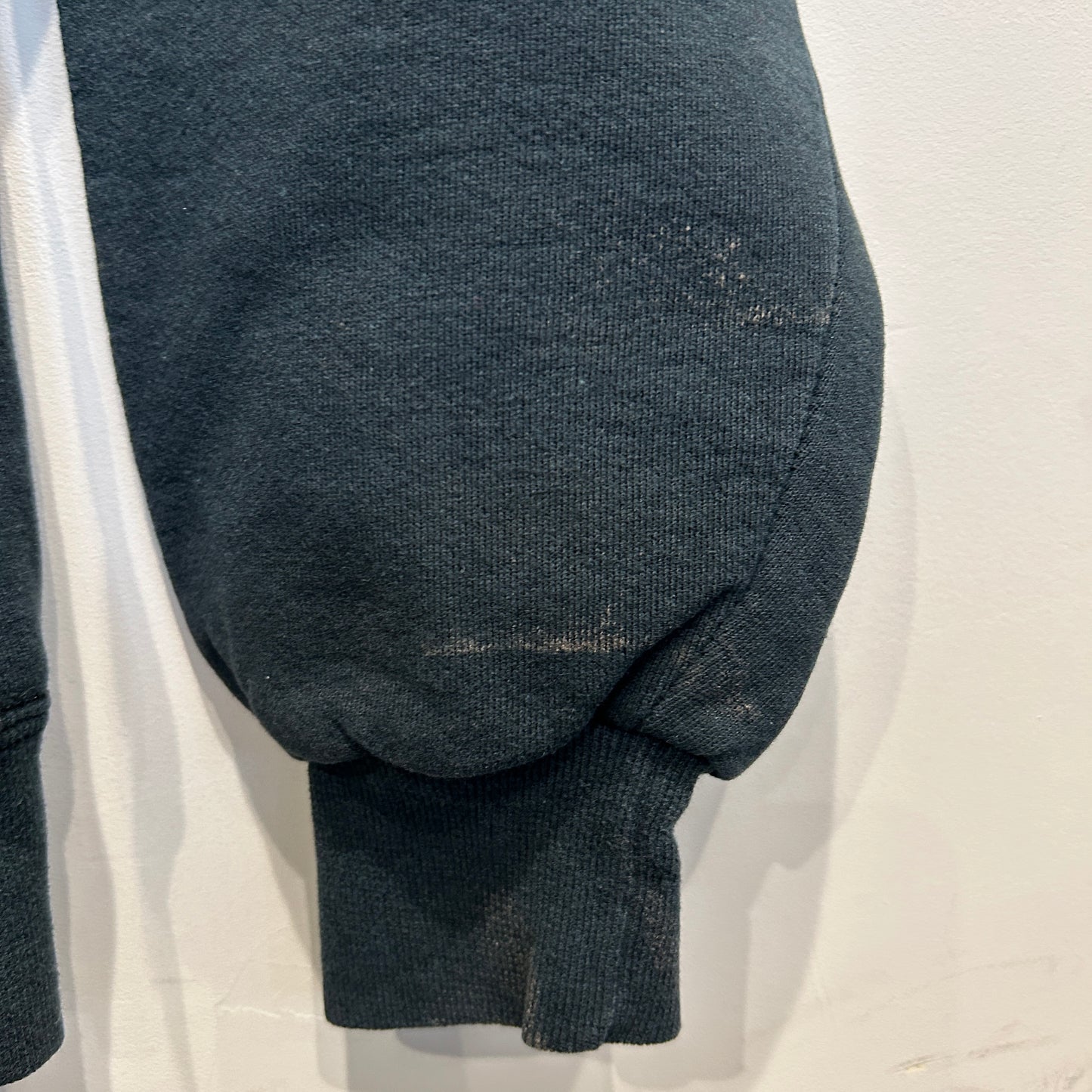 90's Russell Athletic ラッセル　ブランクスウェット 無地 USA製 黒(M)/A9046S-SO