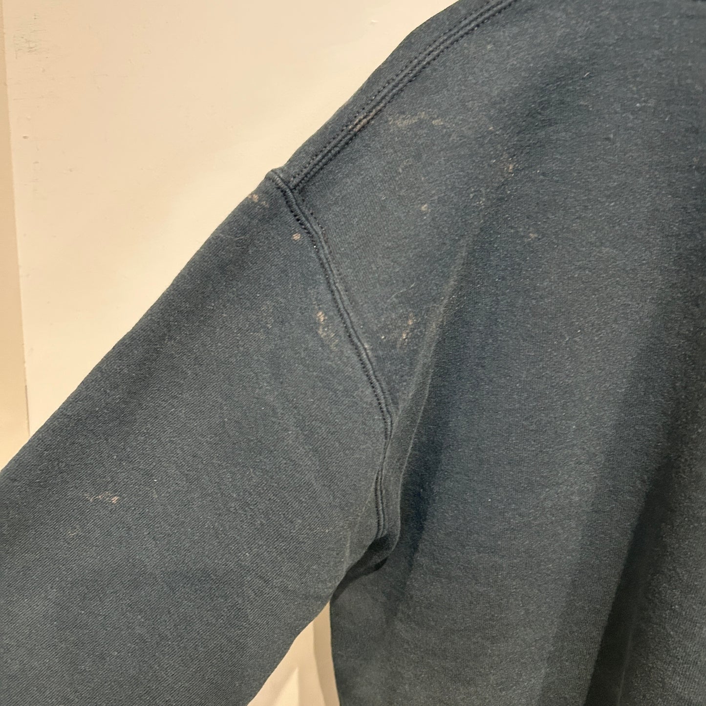 90's Russell Athletic ラッセル　ブランクスウェット 無地 USA製 黒(M)/A9046S-SO