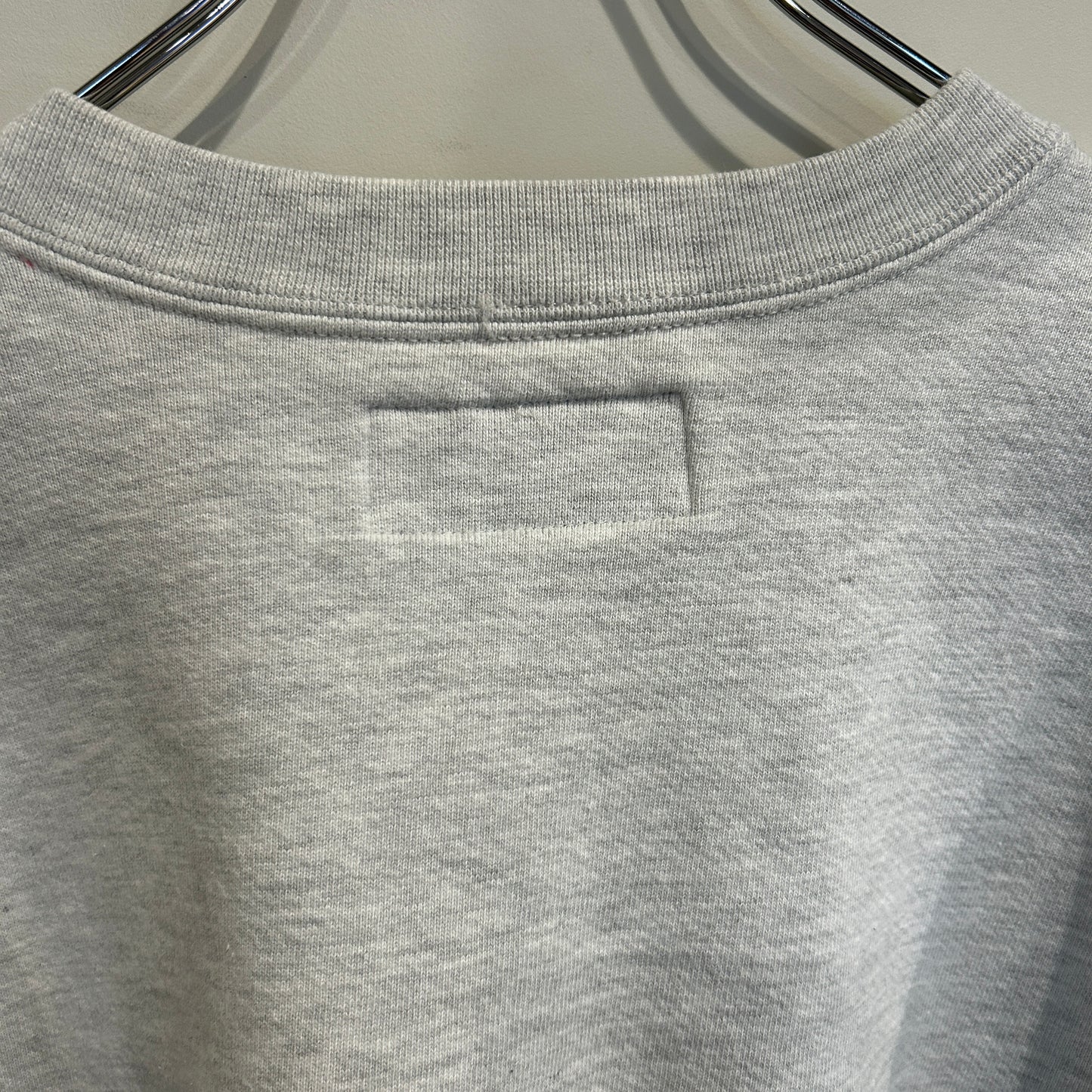 90's L.L.Bean×Russell ラッセル スウェット 無地 ライトグレー(M)/A9045S-SO