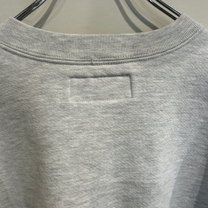 90's L.L.Bean×Russell ラッセル スウェット 無地 ライトグレー(M)/A9045S-SO