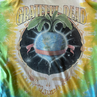 90's Grateful Dead グレイトフル・デッド KEEP IT GREEN タイダイTシャツ anvil (XL)/A6513T-SO