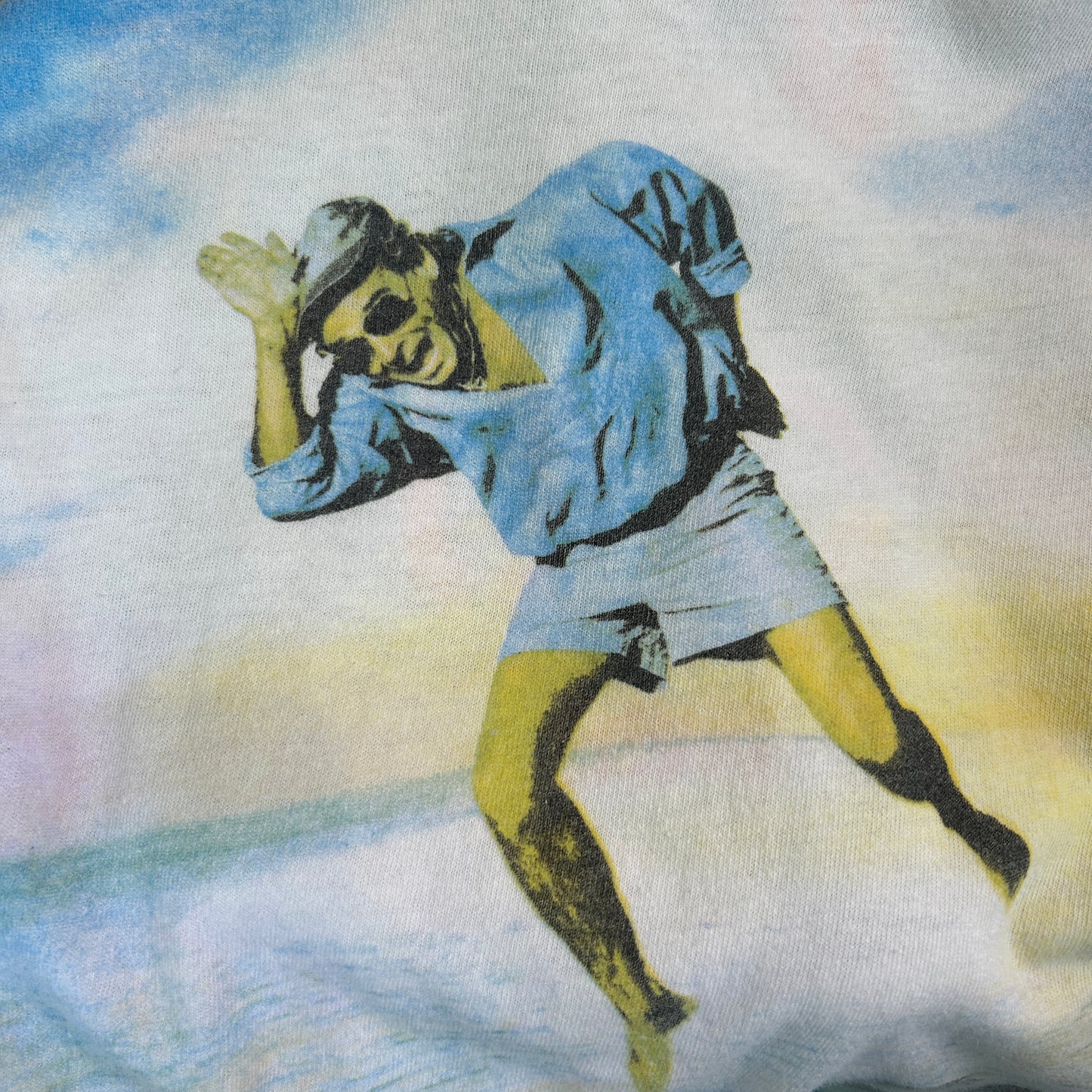 80's Jimmy Buffett ジミー・バフェット "HOT WATER" 1998 ツアーTシャツ 白 ヘインズ(L)/C1298T-SO