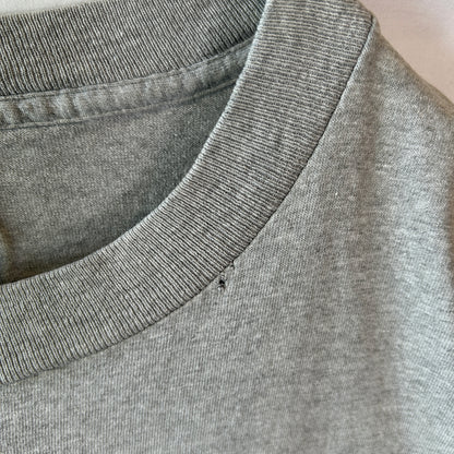 90's Stussy ステューシー "STUSSY SPORT" ロゴエンブレムTシャツ グレー(L)/C0822T-SO