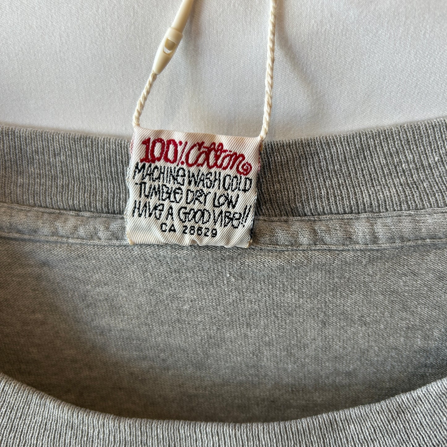 90's Stussy ステューシー "STUSSY SPORT" ロゴエンブレムTシャツ グレー(L)/C0822T-SO