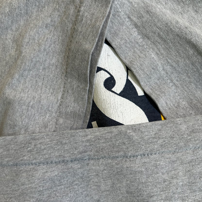 90's Stussy ステューシー "STUSSY SPORT" ロゴエンブレムTシャツ グレー(L)/C0822T-SO