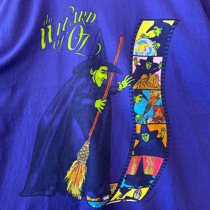90's Hanes オズの魔法使い "西の悪い魔女” Tシャツ パープル(XL)/B3459T-SO