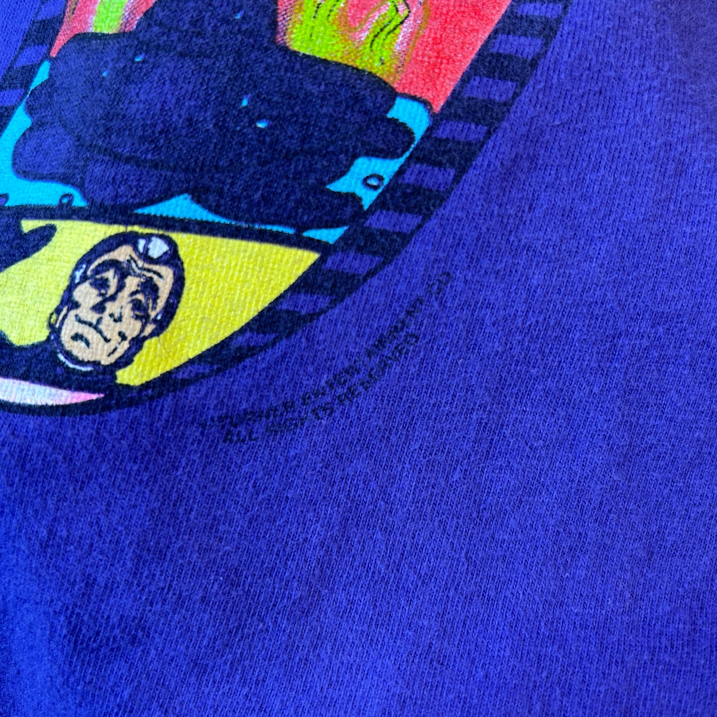 90's Hanes オズの魔法使い "西の悪い魔女” Tシャツ パープル(XL)/B3459T-SO