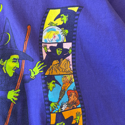90's Hanes オズの魔法使い "西の悪い魔女” Tシャツ パープル(XL)/B3459T-SO