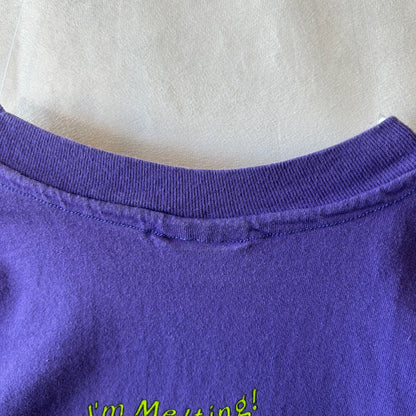 90's Hanes オズの魔法使い "西の悪い魔女” Tシャツ パープル(XL)/B3459T-SO