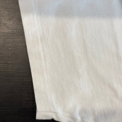 90's Fruit Of The Loom Leonardo Da Vinci ウィトルウィウス的人体図 芸術家 Tシャツ 白 (L)/B2169T-SO