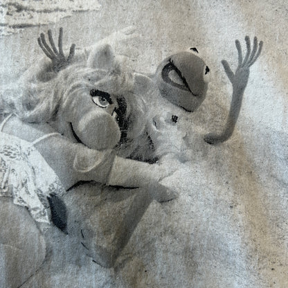 90's  Kermit Clein カーミット ミス・ピギー CKパロディーTシャツ 白(M)/C0511T-SO