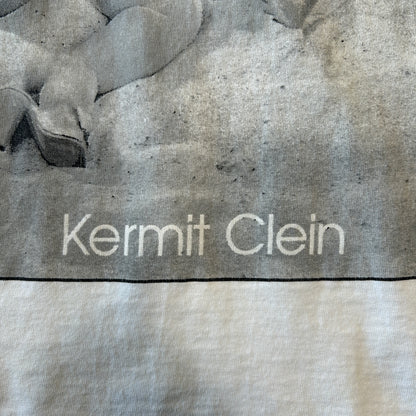 90's  Kermit Clein カーミット ミス・ピギー CKパロディーTシャツ 白(M)/C0511T-SO