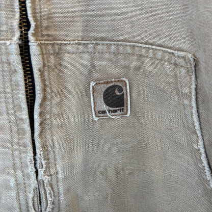 00's Carhartt カーハート アクティブジャケット ベージュ系 (L)/A9609J-SO