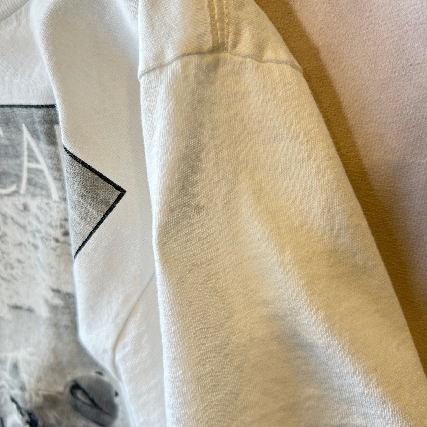 90's  Kermit Clein カーミット ミス・ピギー CKパロディーTシャツ 白(M)/C0511T-SO