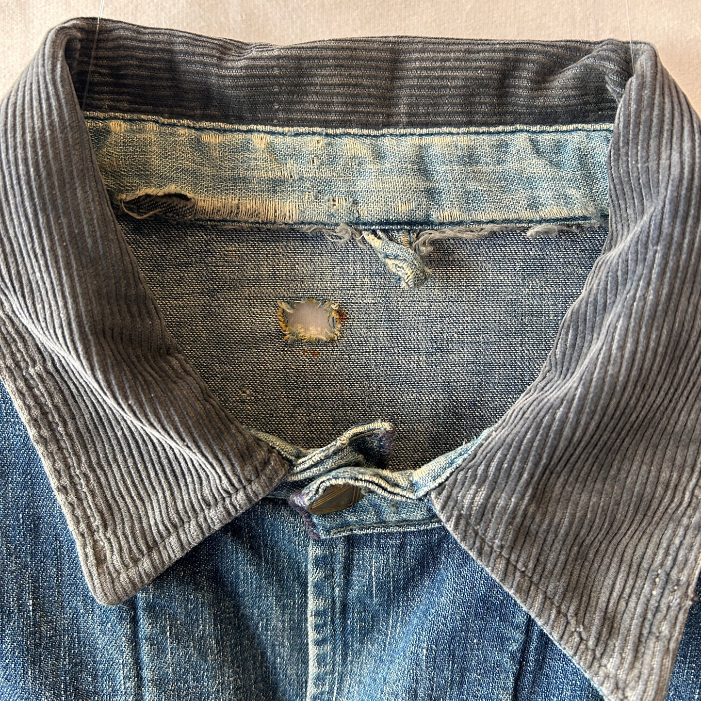 60's HERCULES ヘラクレス ブランケットライナー デニムカバーオール 襤褸 /A5800O-SO