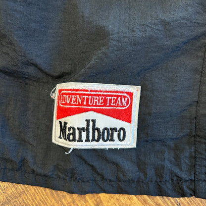 90's Marlboro マルボロ ナイロンスイムショーツ 黒(M)/B2513P-SO