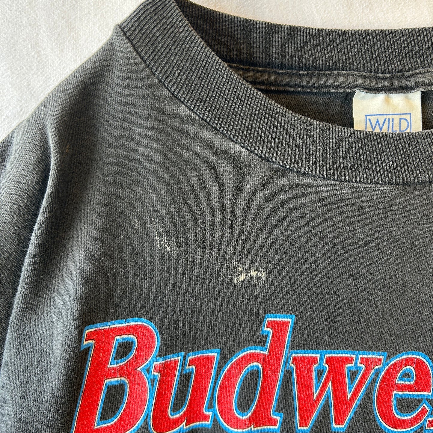 90's Budweiser バドワイザー フロッグ  企業Tシャツ WILD OATS (XL)/C0431T-SO