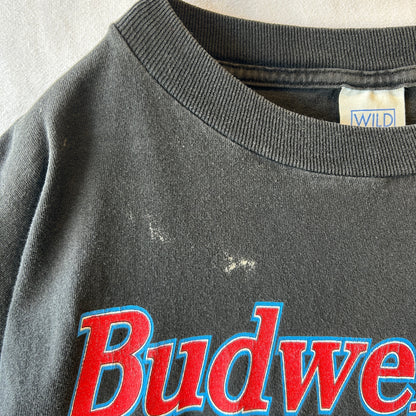 90's Budweiser バドワイザー フロッグ  企業Tシャツ WILD OATS (XL)/C0431T-SO