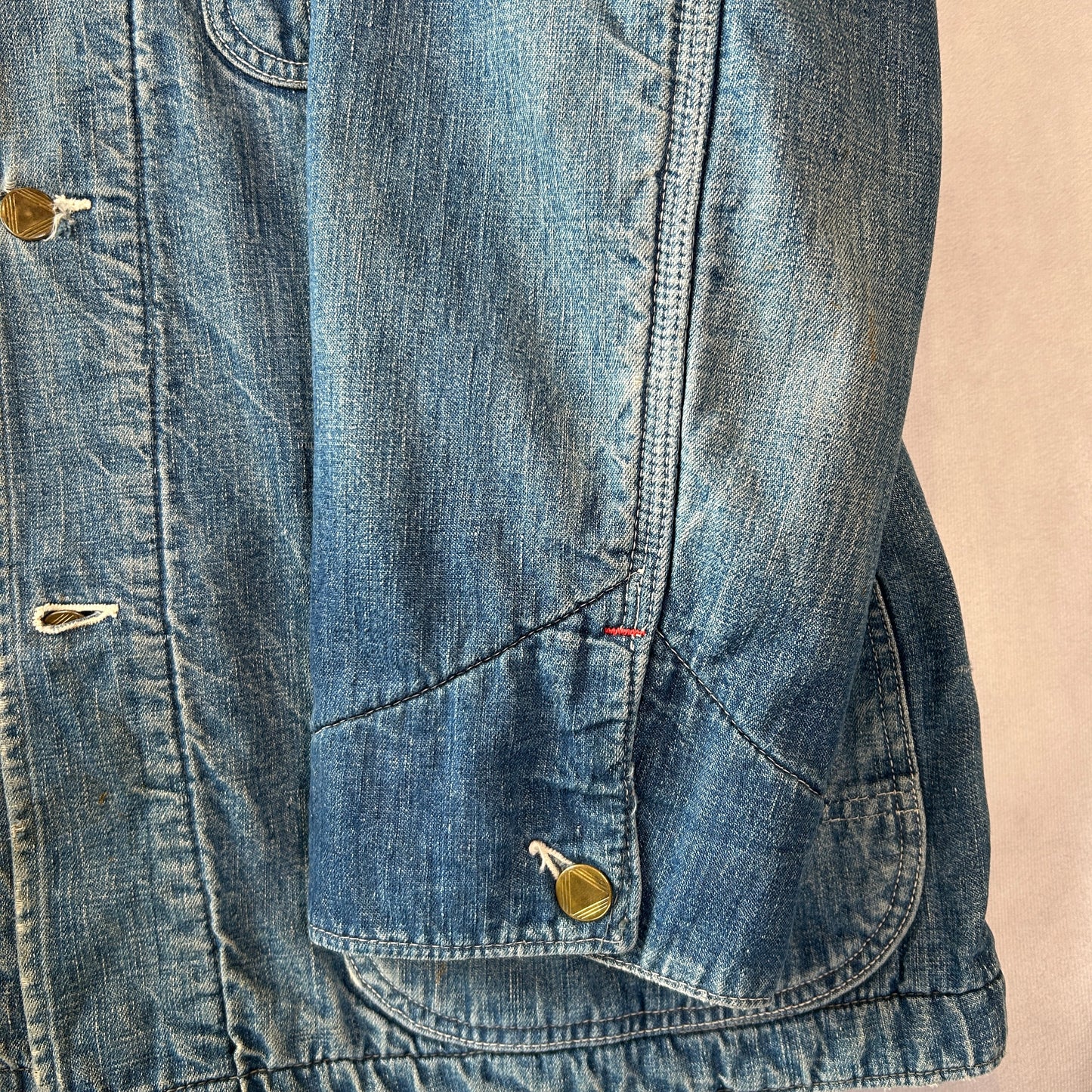 60's HERCULES ヘラクレス ブランケットライナー デニムカバーオール 襤褸 /A5800O-SO