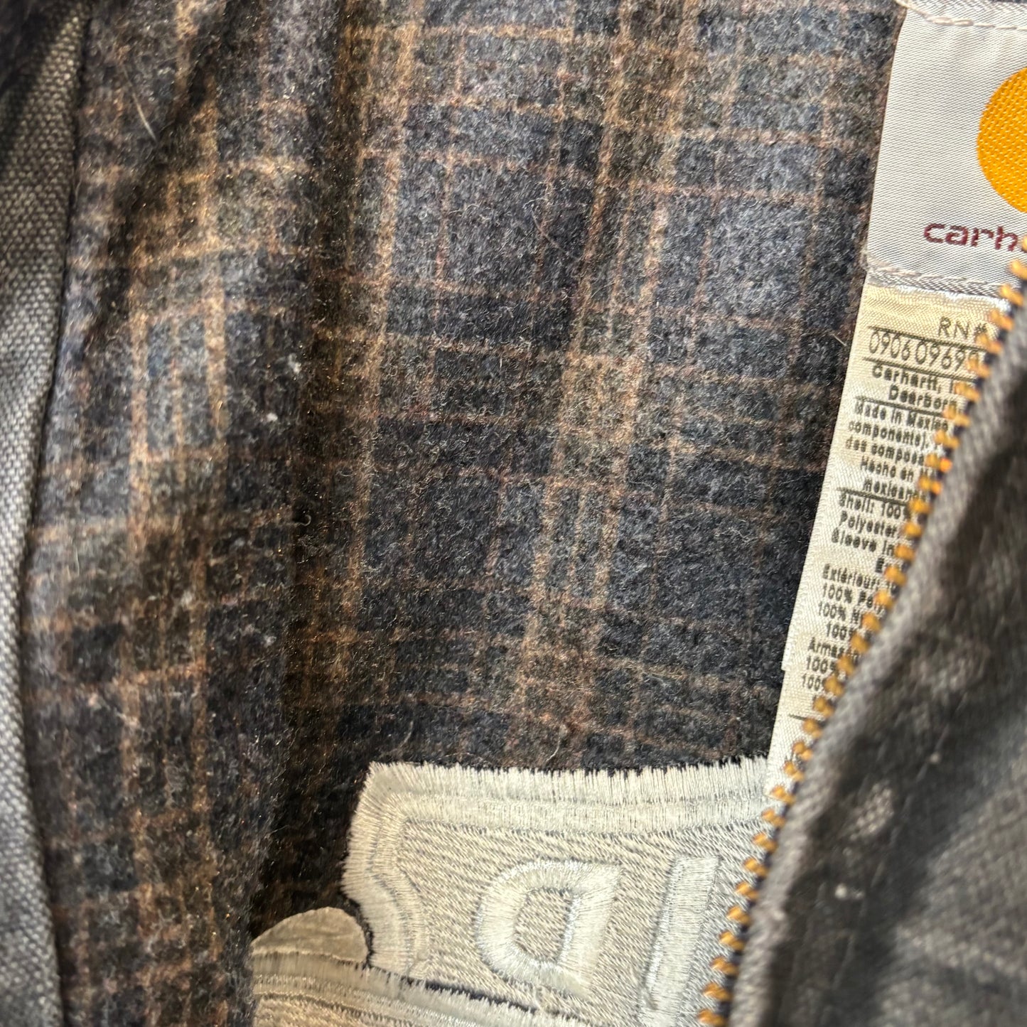 00's Carhartt カーハート デトロイトジャケット ハーレーパロディ J97 PTL (L-TALL)/A9317J-SO