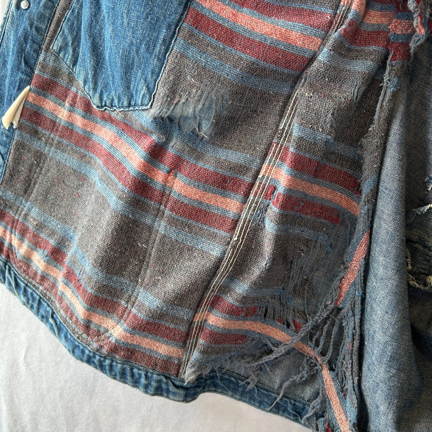 60's HERCULES ヘラクレス ブランケットライナー デニムカバーオール 襤褸 /A5800O-SO