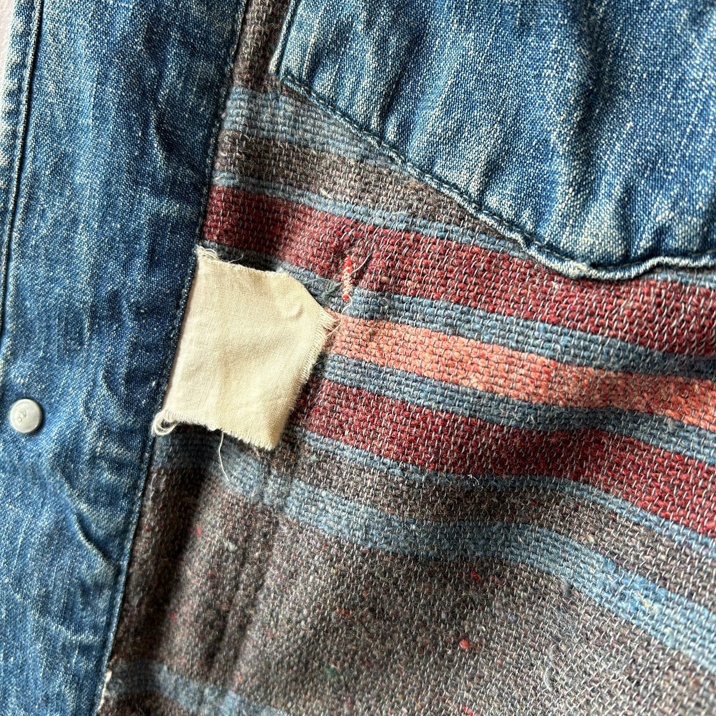 60's HERCULES ヘラクレス ブランケットライナー デニムカバーオール 襤褸 /A5800O-SO