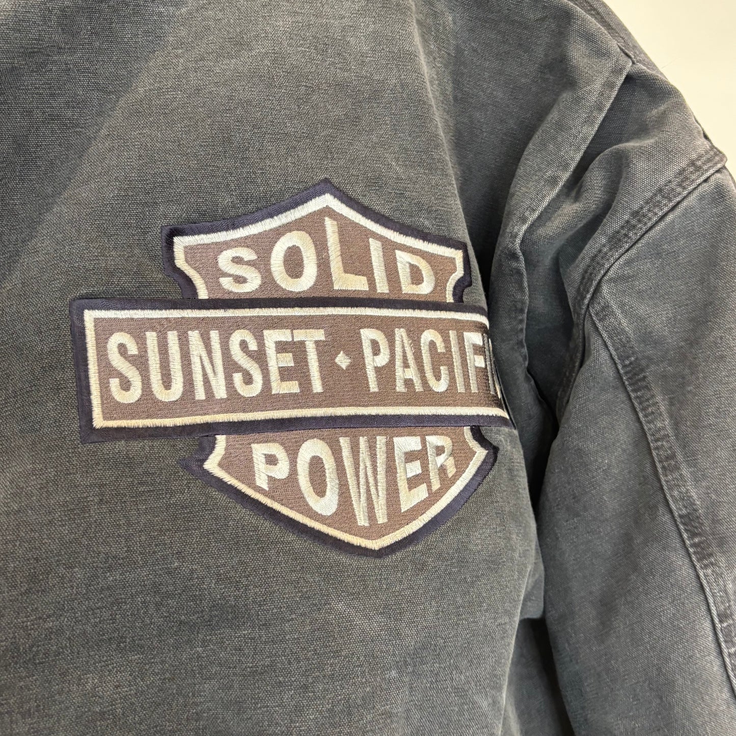 00's Carhartt カーハート デトロイトジャケット ハーレーパロディ J97 PTL (L-TALL)/A9317J-SO