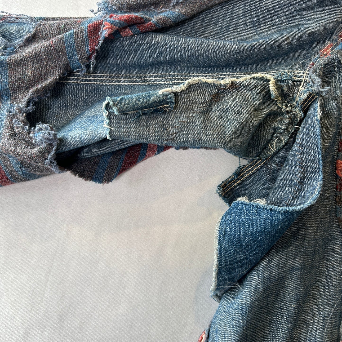 60's HERCULES ヘラクレス ブランケットライナー デニムカバーオール 襤褸 /A5800O-SO