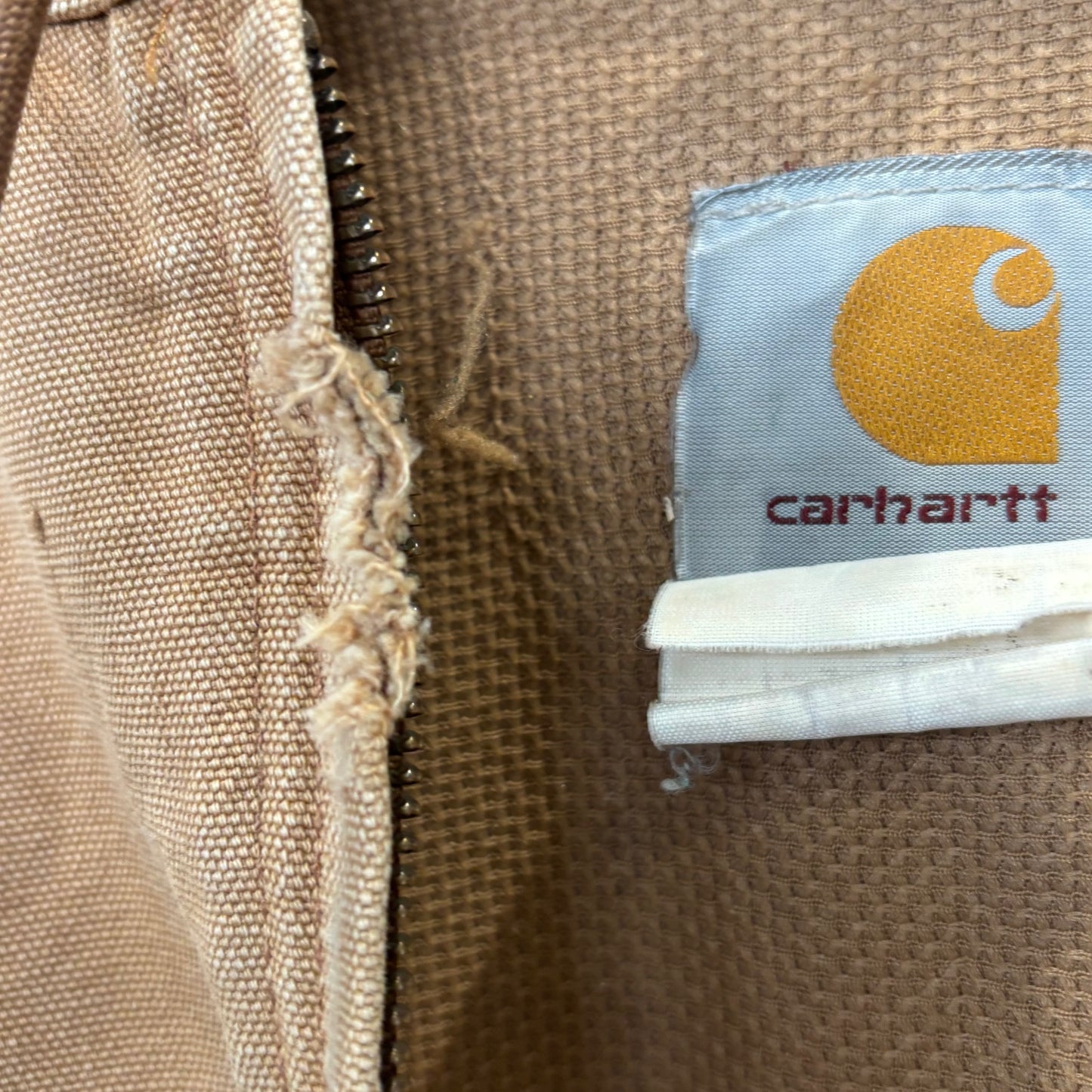 90's Carhartt カーハート アクティブジャケット ベージュ系 (サイズ不明)/A9355J-SO