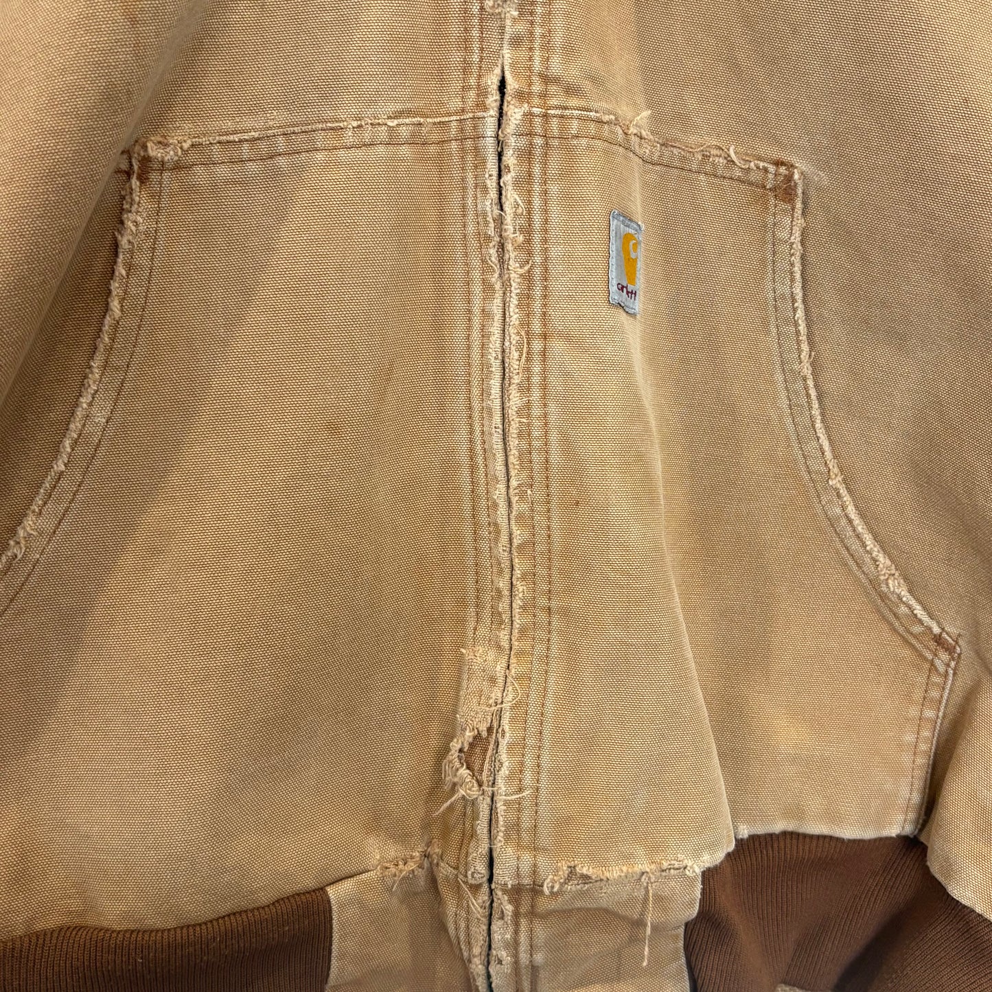 90's Carhartt カーハート アクティブジャケット ベージュ系 (サイズ不明)/A9355J-SO