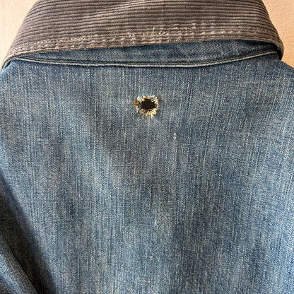 60's HERCULES ヘラクレス ブランケットライナー デニムカバーオール 襤褸 /A5800O-SO