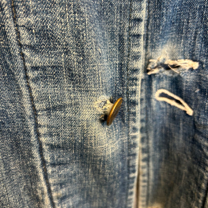 60's HERCULES ヘラクレス ブランケットライナー デニムカバーオール 襤褸 /A5800O-SO