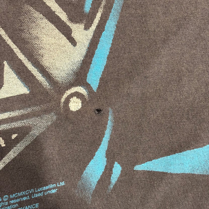 90's TULTEX "DARTH VADER" STAR WARS ダースベイダー Tシャツ 黒 (L)/B2664T-SO