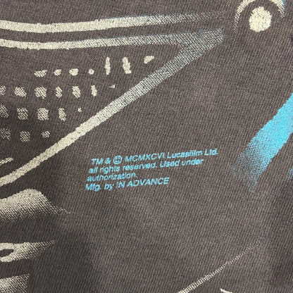 90's TULTEX "DARTH VADER" STAR WARS ダースベイダー Tシャツ 黒 (L)/B2664T-SO