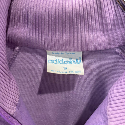 80's adidas アディダス トラックジャケット トレフォイル パステルラベンダー(S)/A8124J-SO