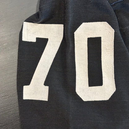 70's Russell Athletic 70 ナンバリングTシャツ 黒 (M)/A7209T-SO