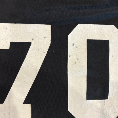 70's Russell Athletic 70 ナンバリングTシャツ 黒 (M)/A7209T-SO